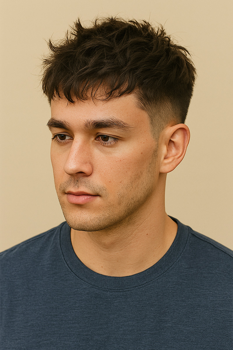 Messy Crop with Taper