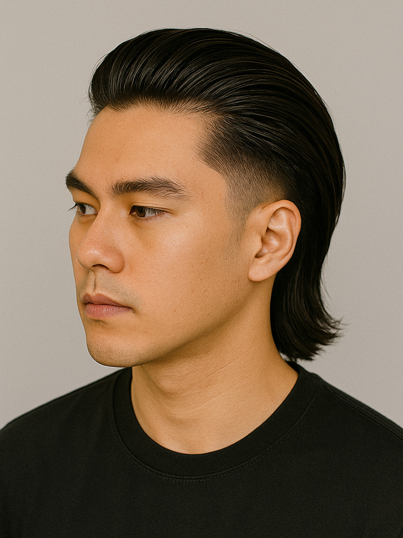Undercut Slick Back