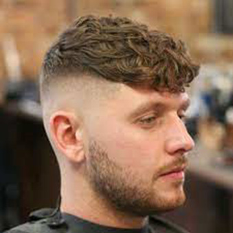 Short wavy on sale mens hairstyles