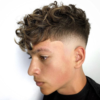 Wavy Undercut with Fade