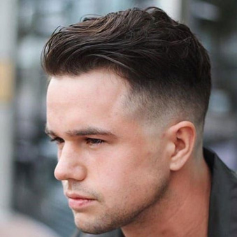 10 Classic and Cute Brushed Back Hairstyles for Men 2023  Low skin fade  haircut, Mens haircuts fade, Slicked back hair