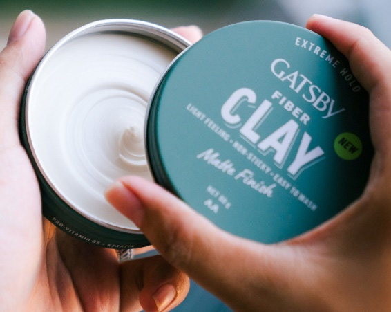 2. Pick the Right Styling Products - GATSBY Fiber Clay