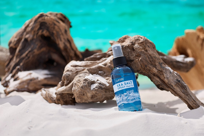 2. Pick the Right Styling Products - GATSBY Sea Salt Spray Volume Mat