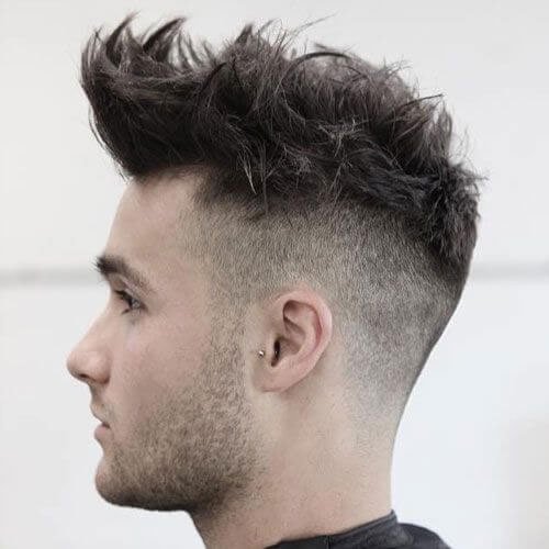 High Taper Fade Quiff