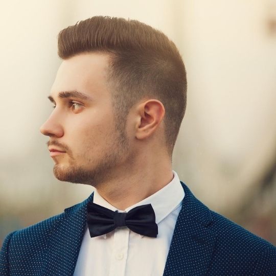 Flat Top with bowtie
