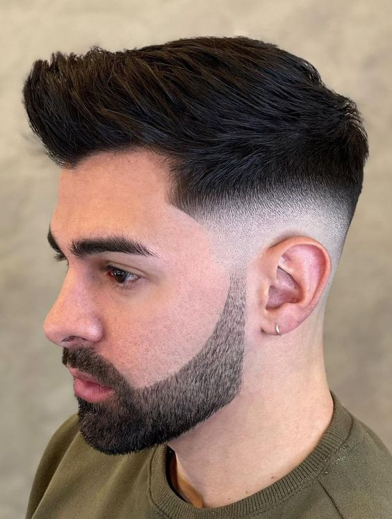 High Taper Fade Quiff