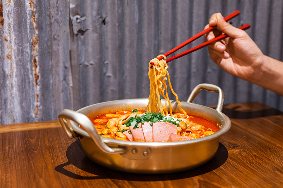 Drink Hot Soup and Eat Spicy Food