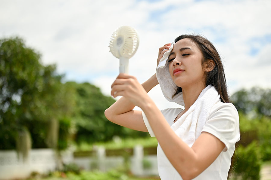 Use a Portable Fan