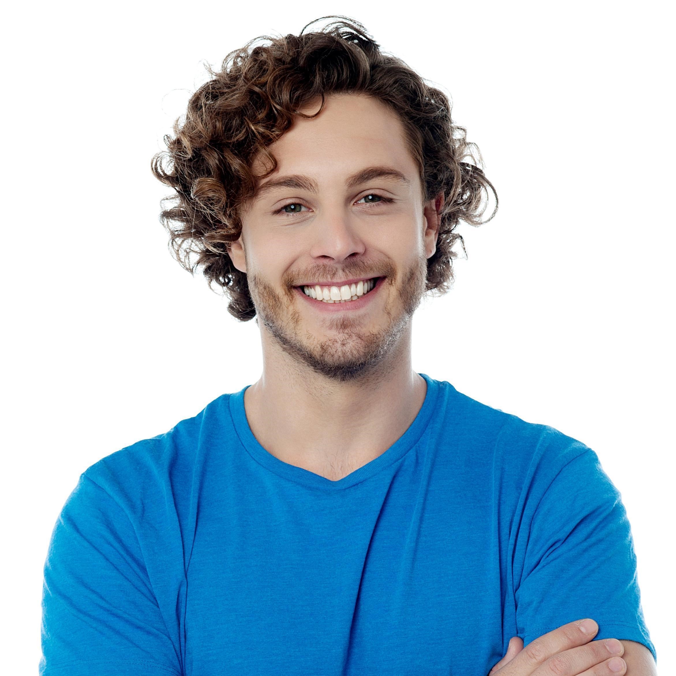 Long Curly or Wavy Hairstyle men